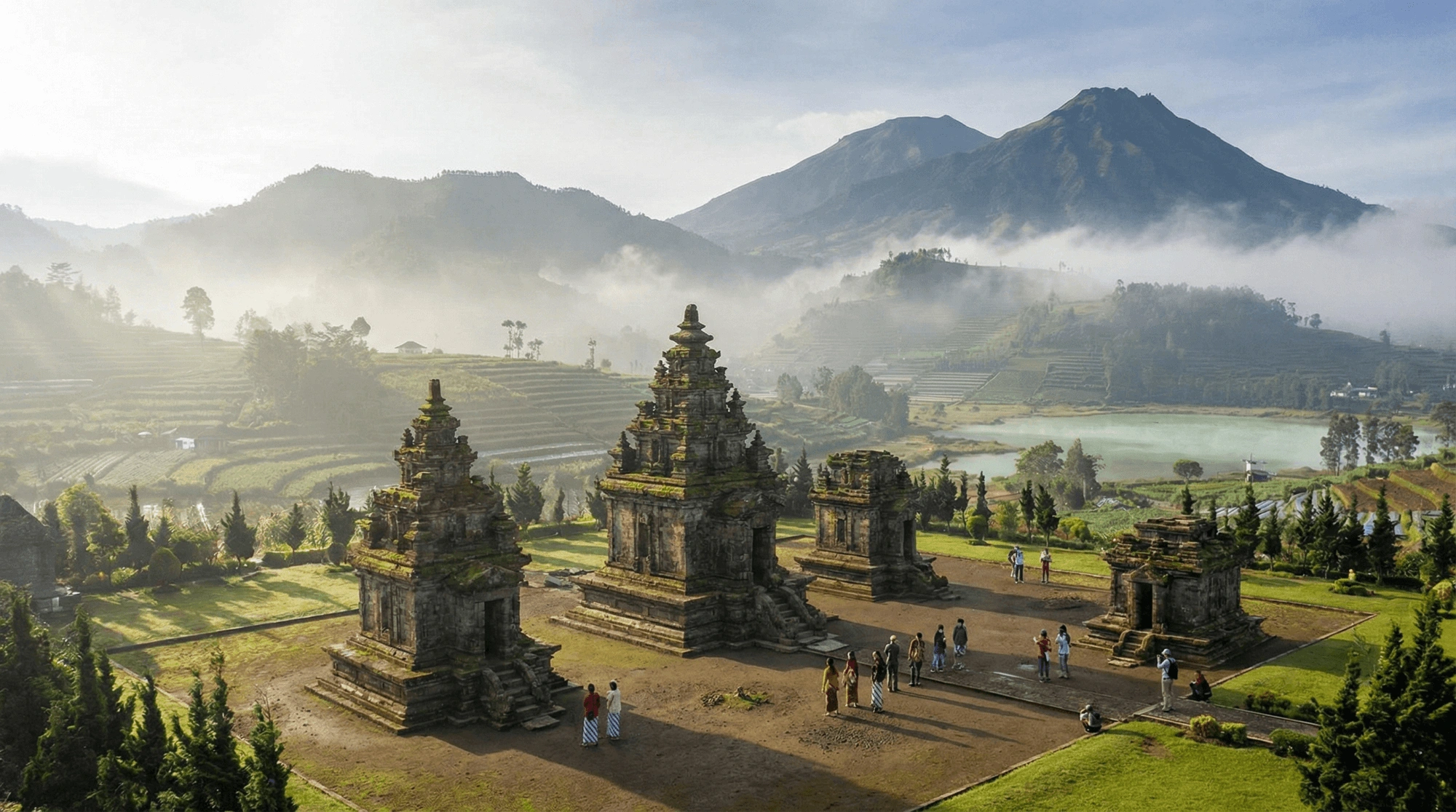 Wisata sejarah candi arjuna dieng sejarah nusantara
